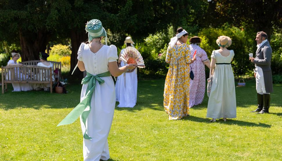 Jane Austen's House dressing up day